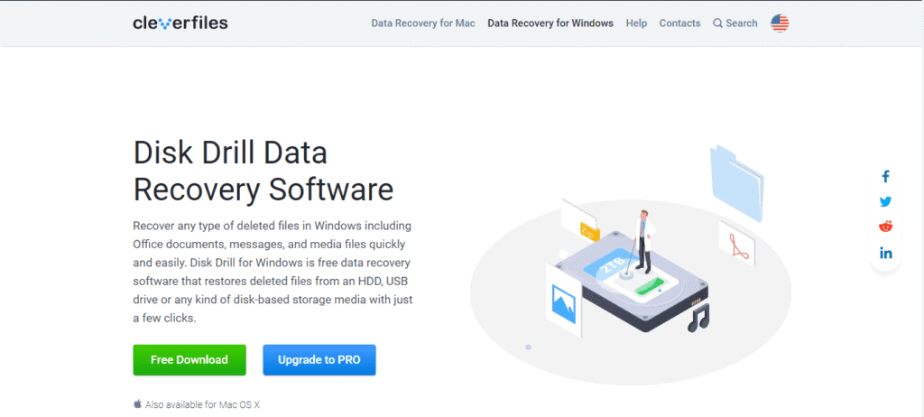 Cleverfiles Disk Drill Data Recovery