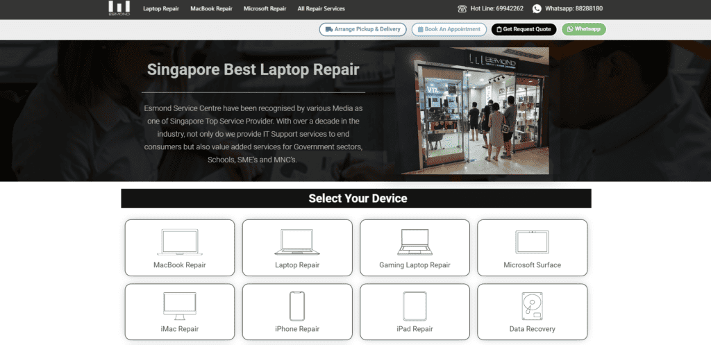 5 Best Laptop Service Centre in Singapore