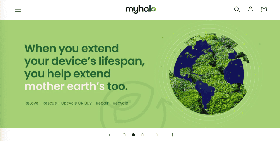 myhalo: trade-in laptop second hand