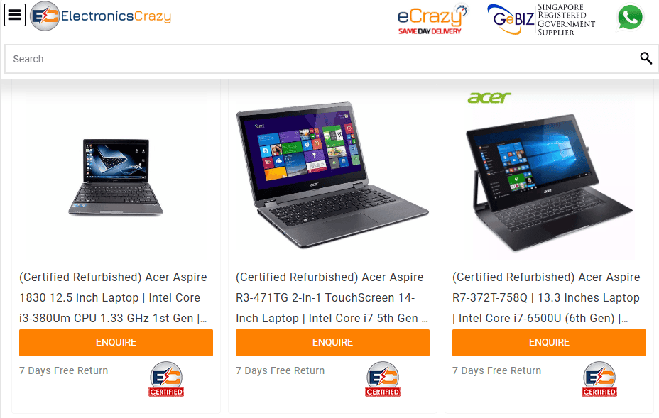 second hand laptop sale