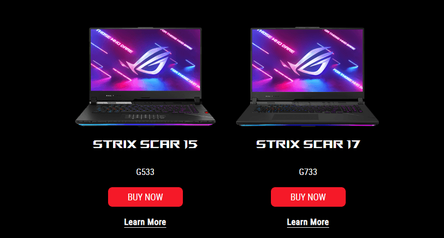 Gaming Laptop by ROG Strix Scar: Customizable and Affordable